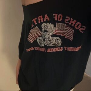 Black Sons of Anarchy Graphic Tee